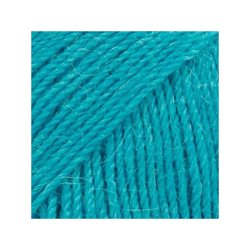 Drops Alpaca - uni colour 2918 turquoise foncé
