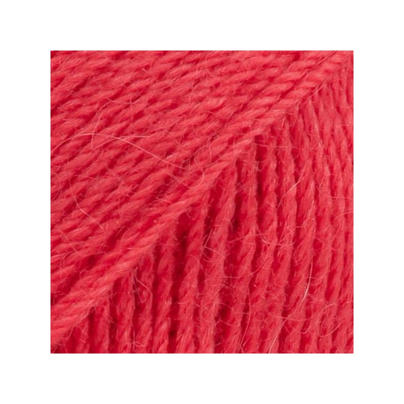 Drops Alpaca - uni colour 3620 rouge