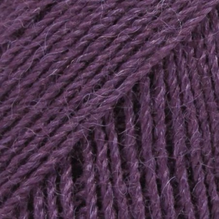 Drops Alpaca - uni colour 4400 violet foncé