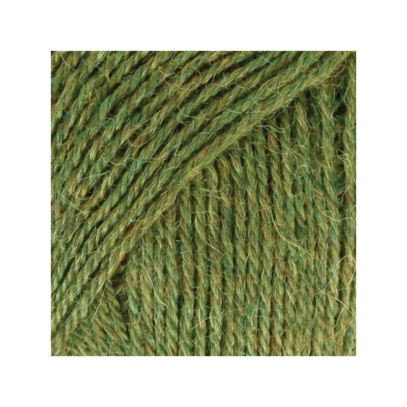 Drops Alpaca - mix 7238 vert gazon