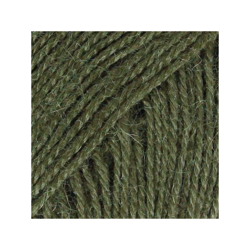 Drops Alpaca - uni colour 7895 vert foncé