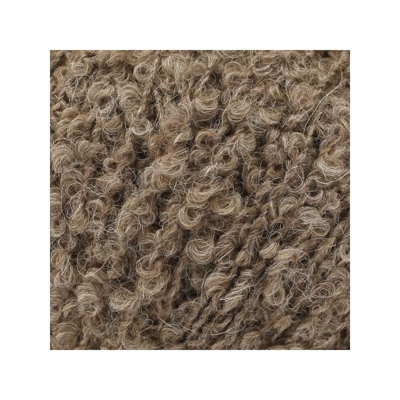 Drops Alpaca Bouclé - mix 0602 brun