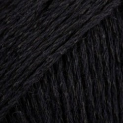 Drops Bomull-Lin - uni colour 16 noir