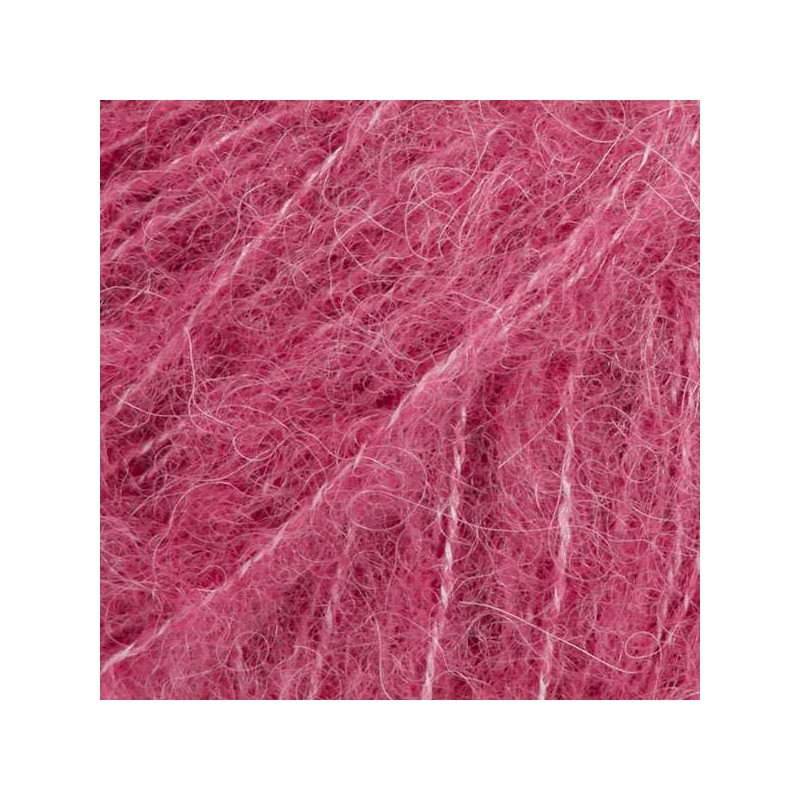 Drops brushed alpaca silk - uni colour 08 bruyère