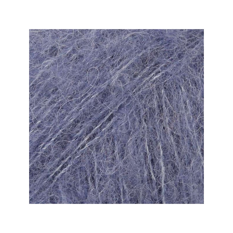 Drops brushed alpaca silk - uni colour 13 bleu jeans