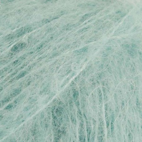 Drops brushed alpaca silk - uni colour 15 vert océan clair