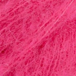 Drops brushed alpaca silk - uni colour 18 rose cerise