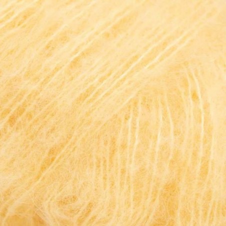 Drops brushed alpaca silk - uni colour 30 jaune