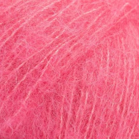 Drops brushed alpaca silk - uni colour 31 rose vif