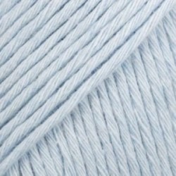 Drops cotton light - uni colour 08 bleu glacier
