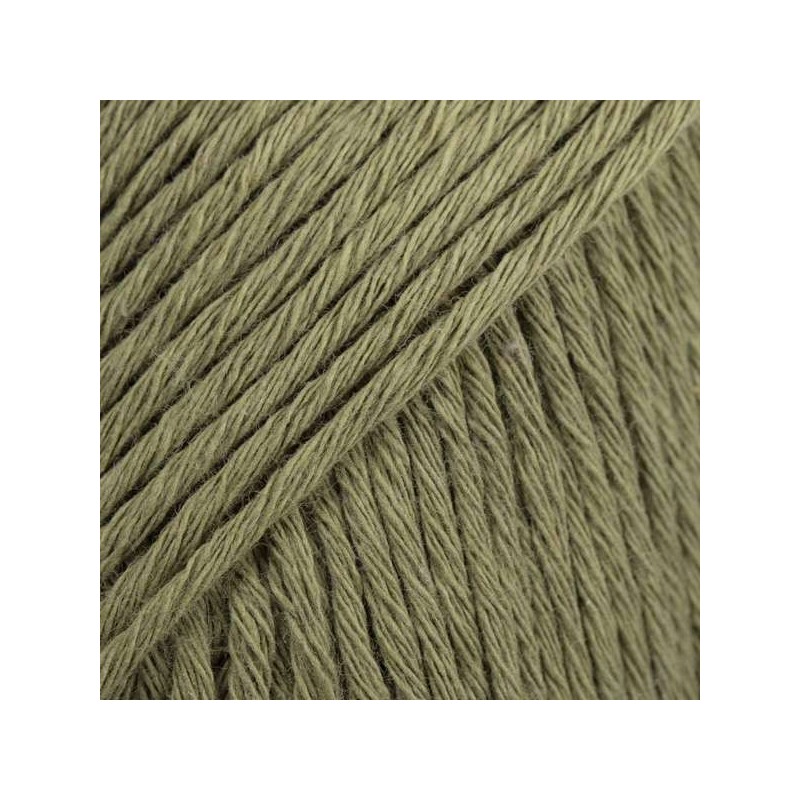 Drops cotton light - uni colour 12 vert kaki