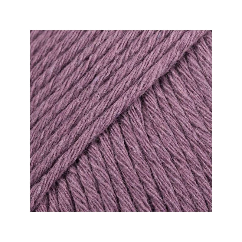 Drops cotton light - uni colour 24 raisin