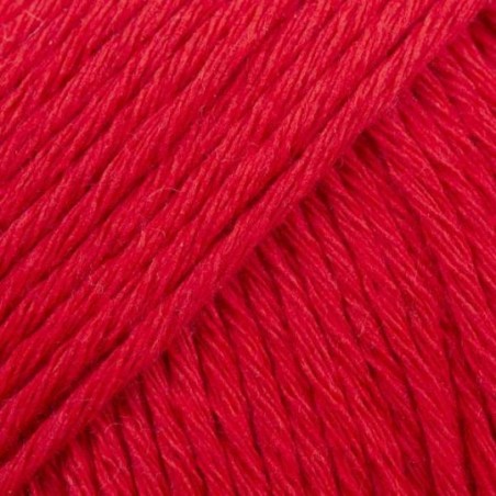 Drops cotton light - uni colour 32 rouge