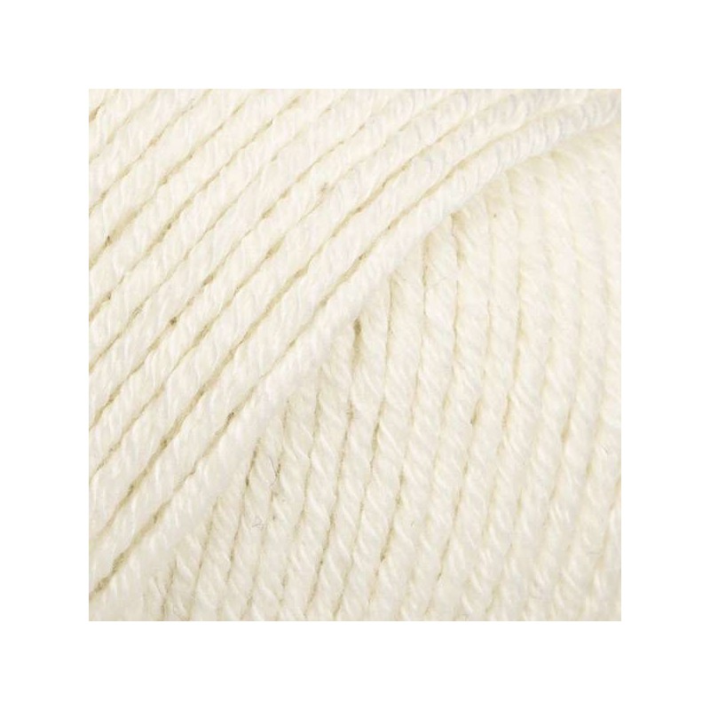 Drops cotton mérino - uni colour 01 naturel