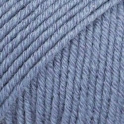 Drops cotton mérino - uni colour 16 bleu jeans