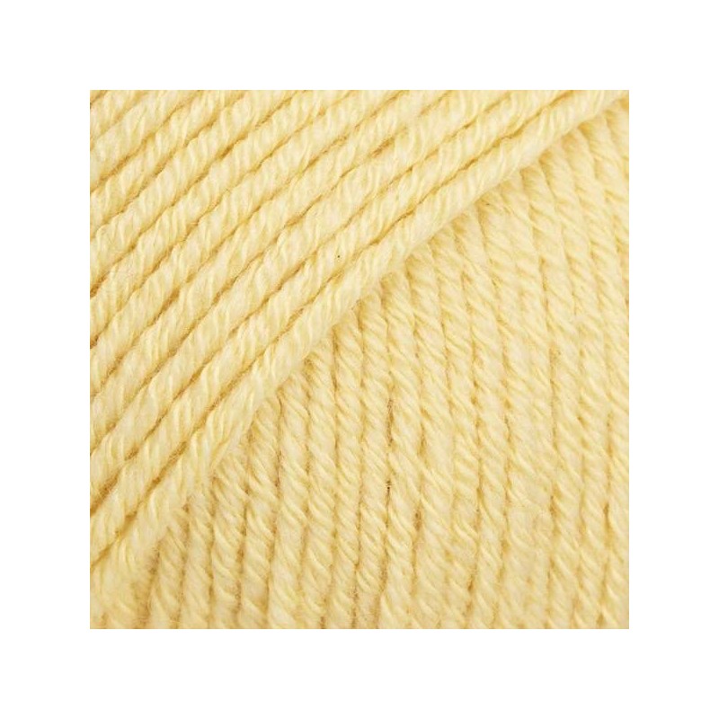 Drops cotton mérino - uni colour 17 vanille