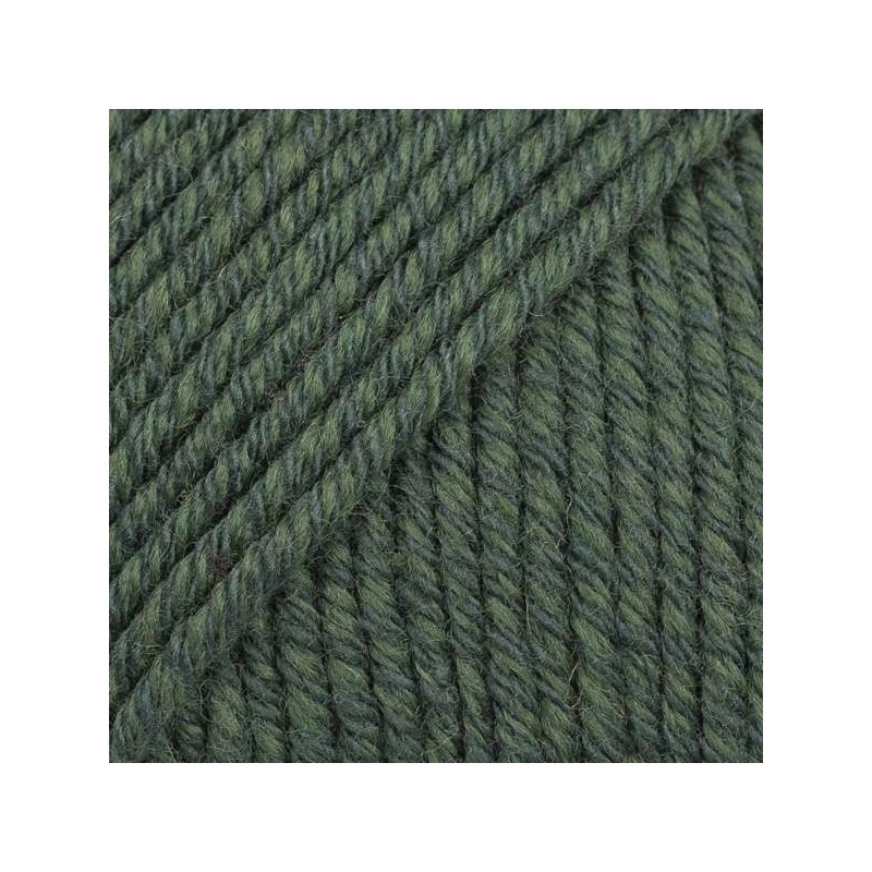 Drops cotton mérino - uni colour 22 vert foncé