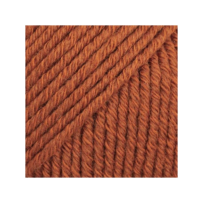 Drops cotton mérino - uni colour 25 rouille
