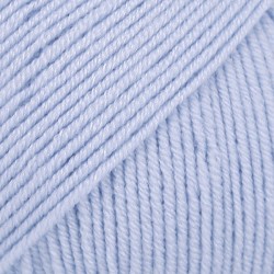 DROPS Baby Merino uni colour 24 bleu ciel clair
