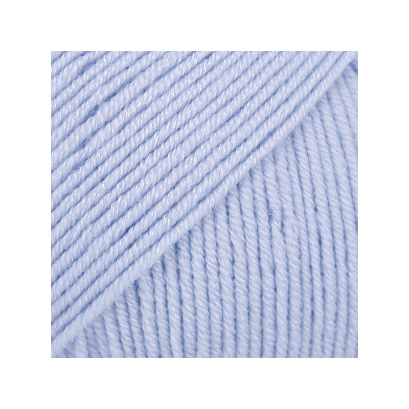 DROPS Baby Merino uni colour 24 bleu ciel clair