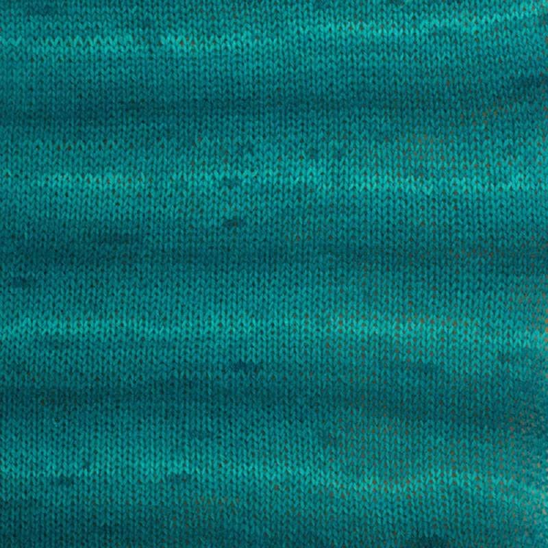 Drops fabel - long print 918 émeraude