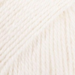 Drops flora - uni colour 02 blanc