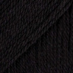 Drops flora - uni colour 06 noir