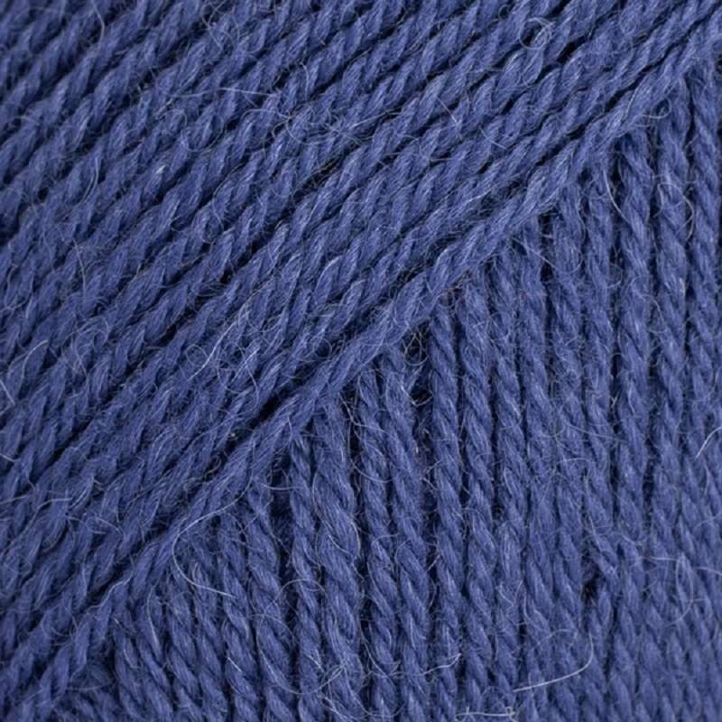 Drops flora - uni colour 10 indigo
