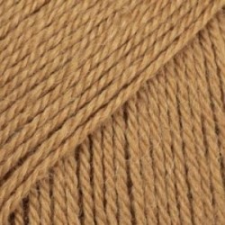 Drops flora - uni colour 25 caramel