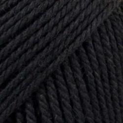 Drops Nepal - uni colour 8903 noir