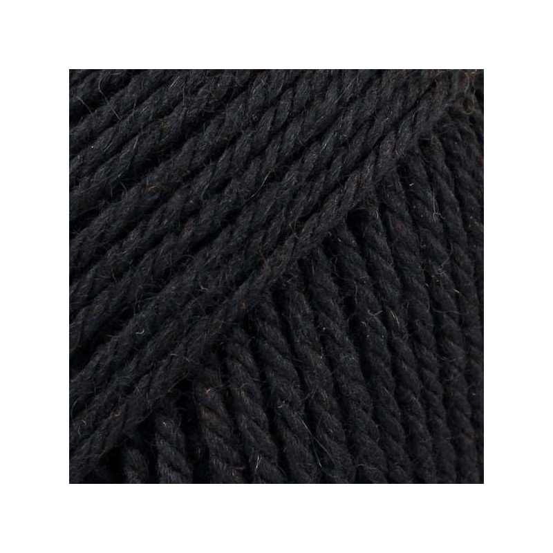 Drops Nepal - uni colour 8903 noir