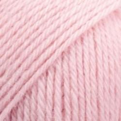 Drops Nord - uni colour 12 rose poudré
