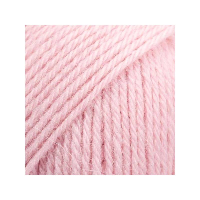 Drops Nord - uni colour 12 rose poudré