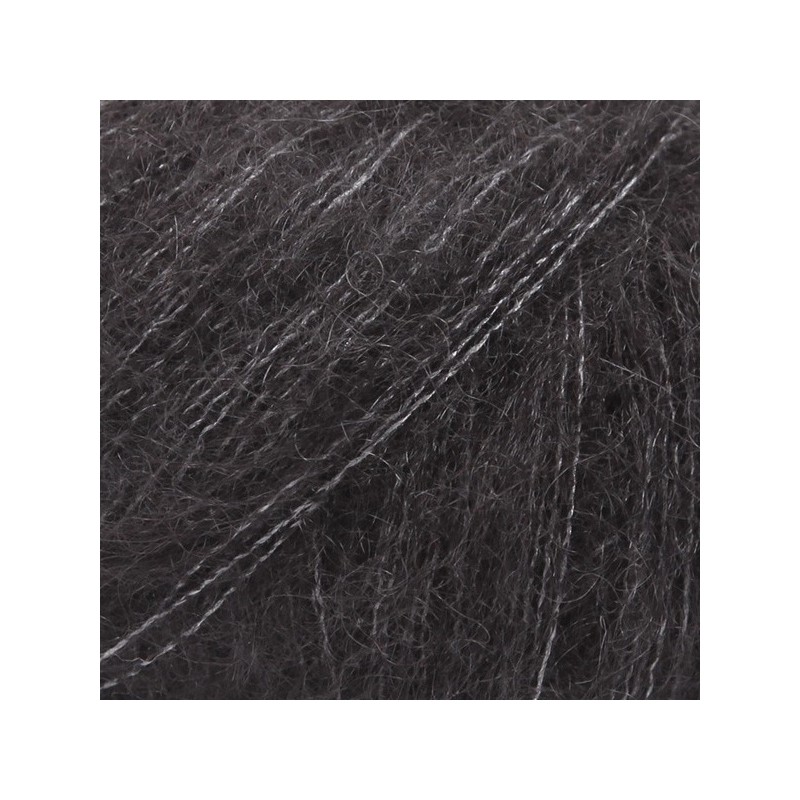 Drops Kid silk uni colour 02 noir