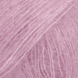 Drops Kid silk uni colour 04 vieux rose