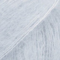 Drops Kid silk uni colour 07 bleu ciel clair