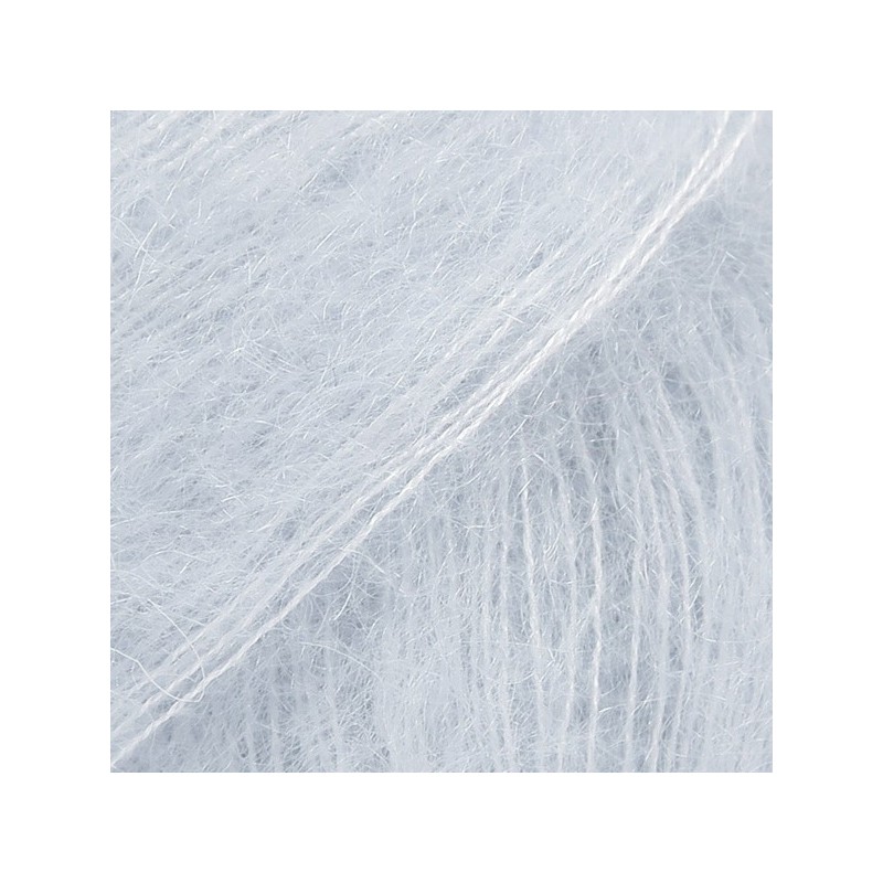 Drops Kid silk uni colour 07 bleu ciel clair