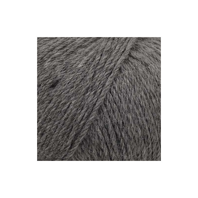 Drops Puna - natural mix 05 gris foncé