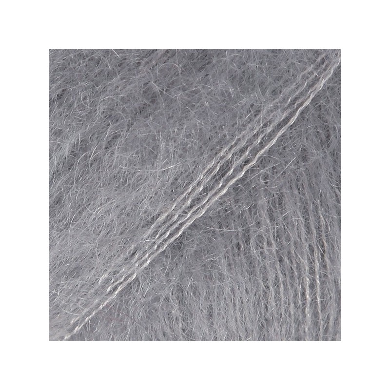 Drops Kid silk uni colour 10 gris