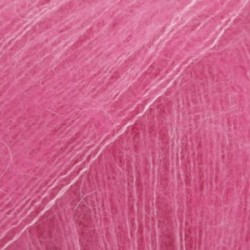 Drops Kid silk uni colour 13 rose vif