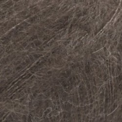 Drops Kid silk uni colour 15 brun foncé