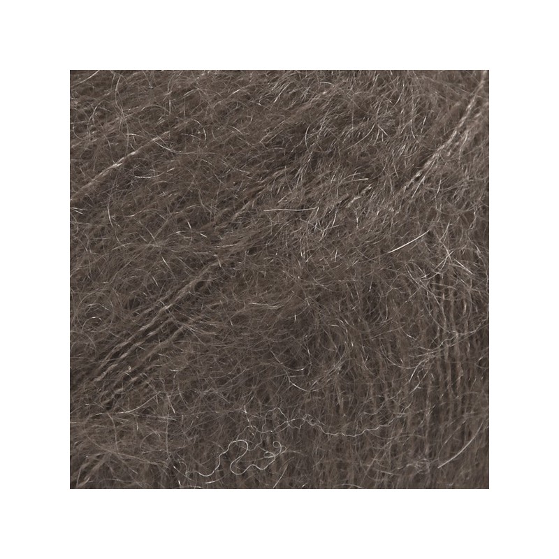 Drops Kid silk uni colour 15 brun foncé