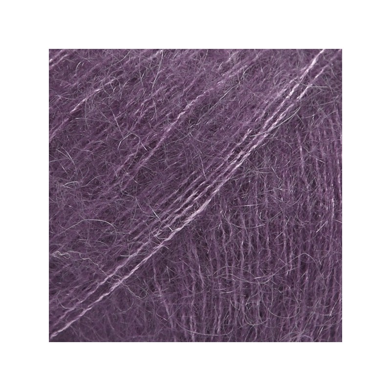 Drops Kid silk uni colour 16 violet foncé
