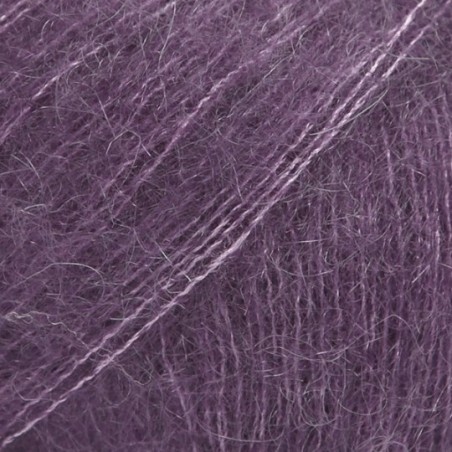 Drops Kid silk uni colour 16 violet foncé