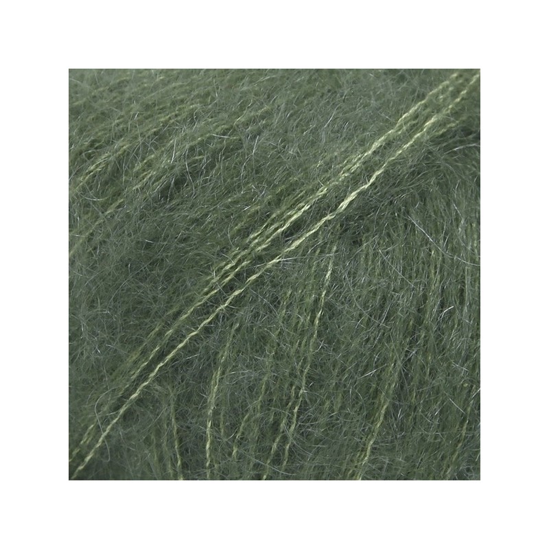 Drops Kid silk uni colour 19 vert foncé