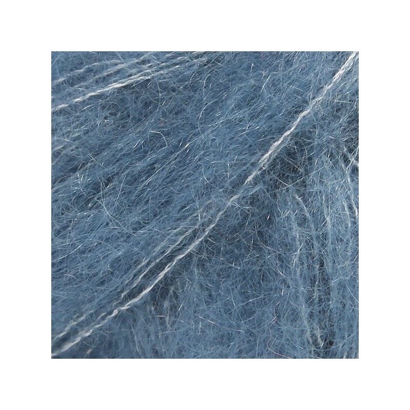 Drops Kid silk uni colour 27 bleu jeans