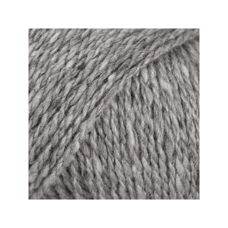 Drops Soft Tweed - mix 07 pavés