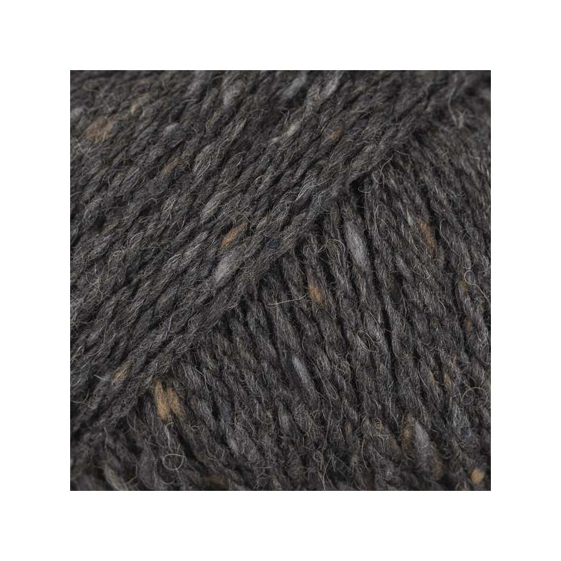 Drops Soft Tweed - mix 09 corbeau