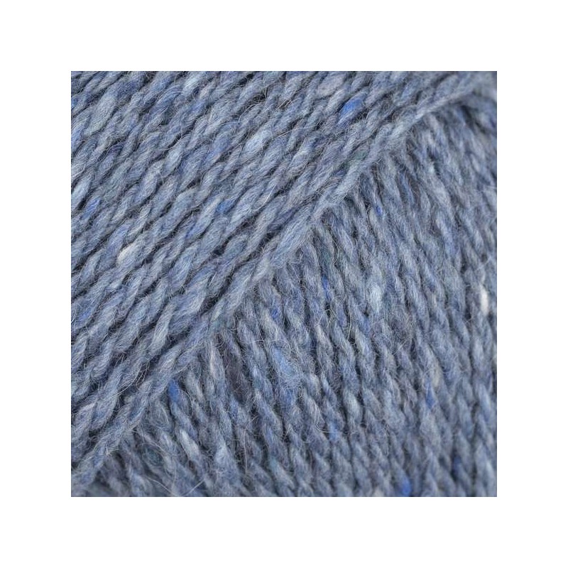 Drops Soft Tweed - mix 10 bleu jean
