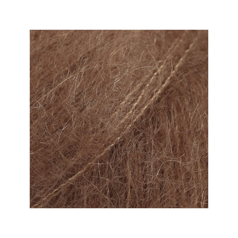 Drops Kid silk uni colour 35 chocolat